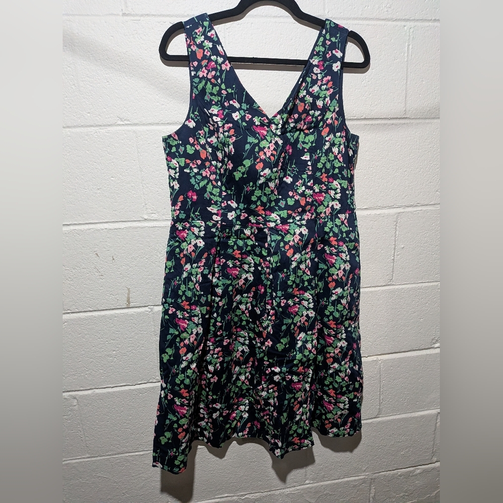 A-line Cotton Lined Summer Dress